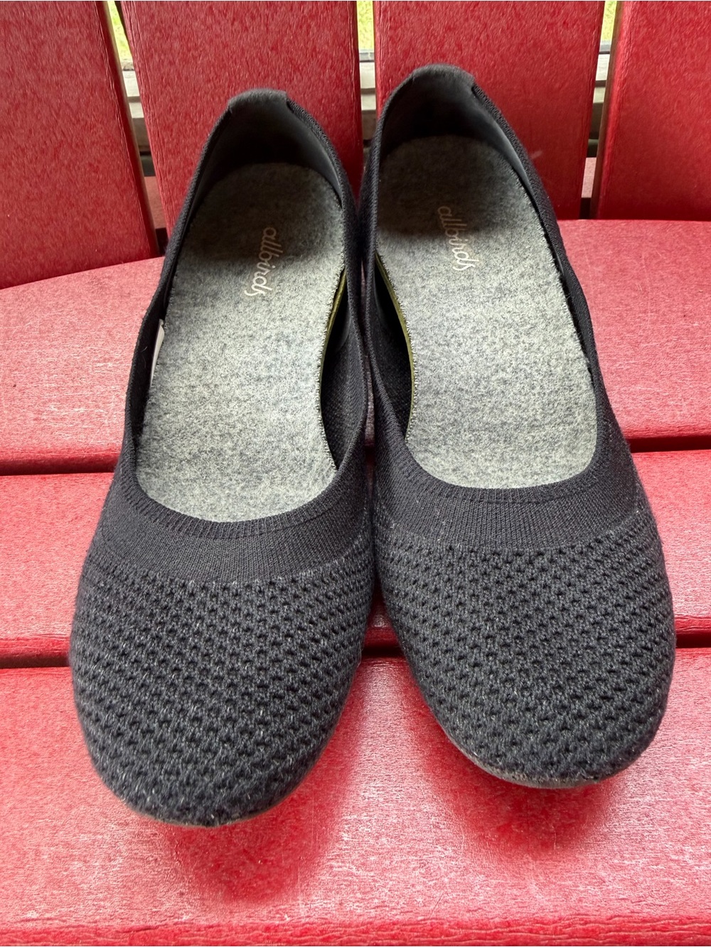 allbirds Women’s Black Tree Breezer Knit Slip-On Flats